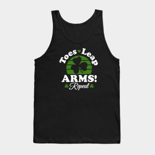 Toes, Leap ARMS! Repeat Tank Top